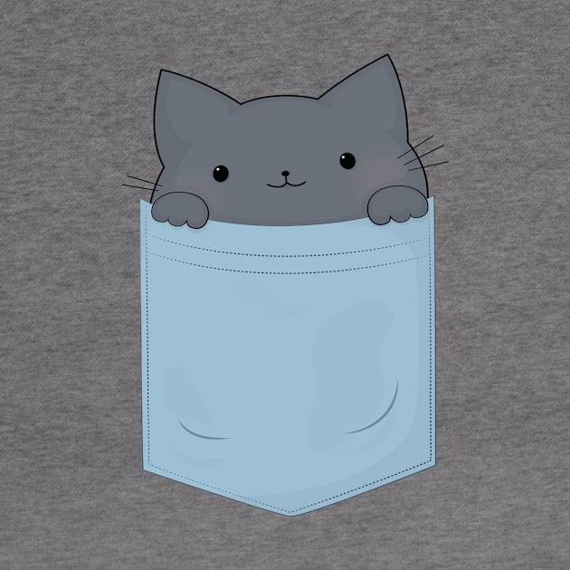 Pocket Cat by MariBiscuits